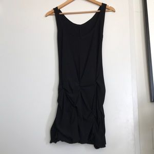 Black mini dress